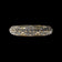 John Hardy Dot Collection Naga Hinged Cuff Bracelet Sterling Silver & 18K Gold