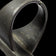 Pewter Jorgen Jensen Denmark MCM Brutalist Textured Ring Adjustable