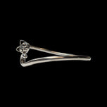 Kabana Sterling Silver Designer Cat Bangle Bracelet
