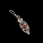 Sterling Silver Cloisonné Enamel Earrings