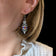 Sterling Silver Cloisonné Enamel Earrings