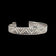 Sterling Silver Navajo Cuff Bracelet Signed W/Yellowstone