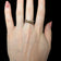 14K Rose Gold Split Shank Chocolate Brown & White Natural Diamond Bypass Ring / Band Size 7 1/2