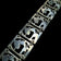 Sterling Silver Victorian Style Kissing / Courting Couple Panel Bracelet