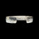 Signed Sterling Silver Northwest / Pacific Coast Native American Haida Cuff Bracelet: Artist Signed