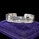 Signed Sterling Silver Northwest / Pacific Coast Native American Haida Cuff Bracelet: Artist Signed