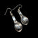 Sterling Silver Northwest Pacific / Haida / Native American Etched Earrings - Norman Dawson