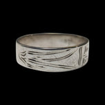 Signed Sterling Silver Haida Northwest Coast Native American Ring Size 6 3/4
