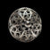 Etruscan Style Sterling Silver Filigree / Open Work Tear-Drop Cage Pendant