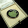 Sterling Silver Oval Enamel Frog Brooch Artist Signed