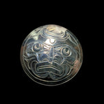 Harold Alfred Kwakwaka'wakw Northwest Coast Moon Guardian Pendant Sterling Silver