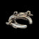 Sterling Silver TSF Earl Plummer Stone Inlay Navajo / Native American Rabbit Brooch / Pendant