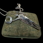 Sterling Silver "Shamaness of the Crescent Moon" Bill Worrell Necklace