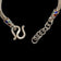 Sterling Silver Wheat Chain Bracelet Enamel Painted Beaded