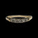 14K Yellow & White Gold Birks 1/4 CT Diamond Engagement Ring & Band Set Size 4 3/4