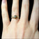 14K Yellow & White Gold Diamond Flanked Bypass Ring Size 4 3/4