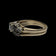 14K Yellow & White Gold Birks 1/4 CT Diamond Engagement Ring & Band Set Size 4 3/4