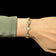 Volmer Bahner Denmark Sterling / Vermeil Guilloché Enamel Heart Bracelet