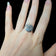 Antique 14K White Gold Ellis Bros Shank With Silver Coin Love Token "Sally" Signet Ring Size 5 3/4