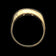 14K / 18K Yellow Gold Bezel Set Diamond Band Size 5 3/4