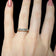 14K / 18K Yellow Gold Bezel Set Diamond Band Size 5 3/4